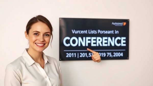 Conference banner featuring event details and registration invitation.