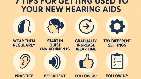 7 tips for getting used to your new hearing aids