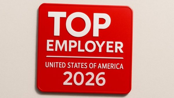 Top Employer badge for audiology professionals in 2026