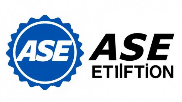 ASE certification logo for technician pipeline development