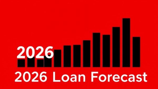 Auto loan originations forecast graphic with bar charts and text.