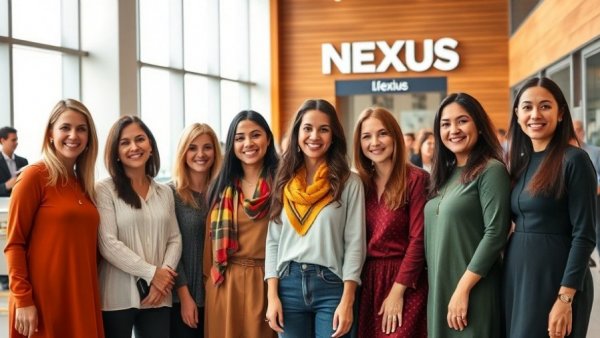 Female innovators in digital health solutions smiling together indoors