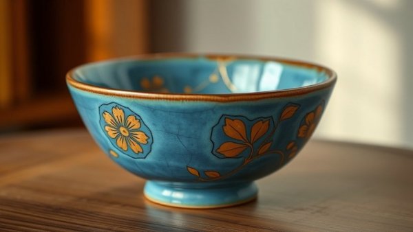 Weakness Advantage in Leadership: Kintsugi bowl symbolizes strength in flaws.