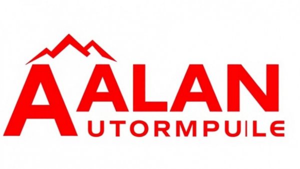 Alpine Automotive logo with mountain design.
