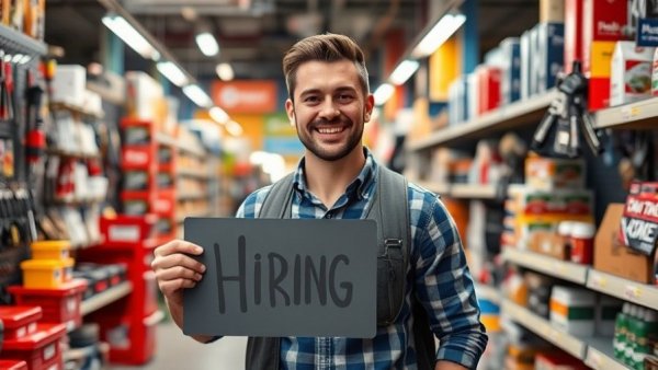 RV dealers Connecticut hiring promotion in hardware store