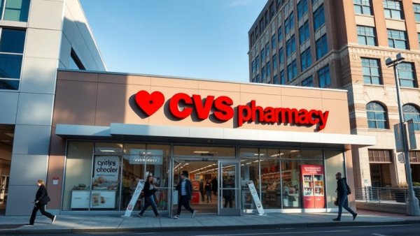 CVS Health pharmacy storefront showcasing consumer engagement platform.