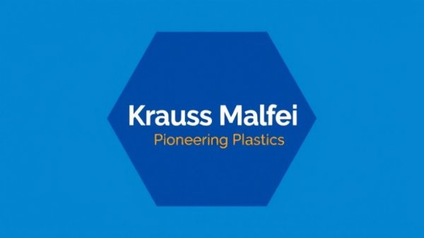 Logo of Krauss Maffei highlighting sprue picker relevance.