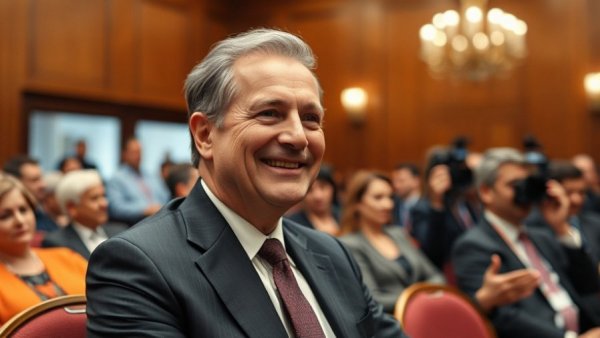 AI for care navigation in healthcare event with distinguished attendee.