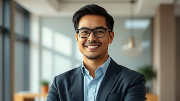 Reynolds Amplify Retail Summit business professional in office.