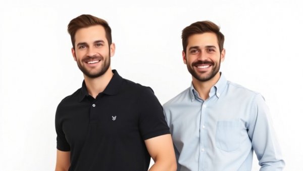 Two men smiling in professional attire, illustrating NHS cyber security experts.