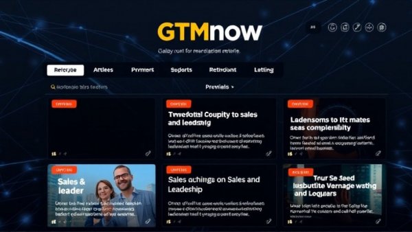 GTMnow branding with articles on ServiceNow Go-to-Market Strategy.