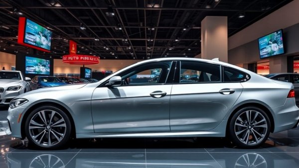 Sleek silver sedan at 2026 Edmunds Top Rated Awards.