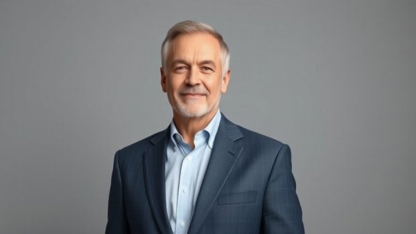 Professional portrait depicting management during AVT rollout to GPs.