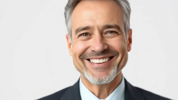 Professional man smiling, automotive M&A advisory services.