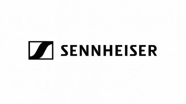 Sennheiser logo symbolizing brand identity.