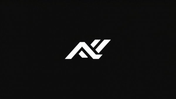 Afeela EV Brand logo design, sleek black and white simplicity