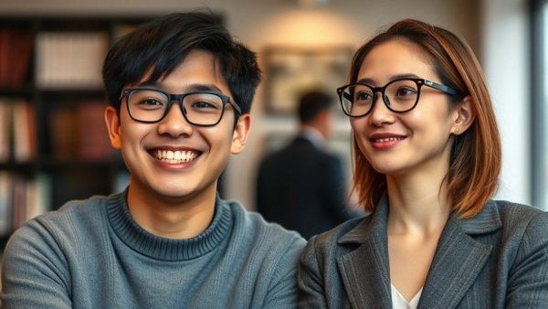 Two professionals discussing AI claims in healthcare.