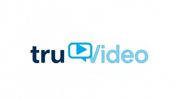 TruVideo logo with play button, TruVideo provides no-cost software.