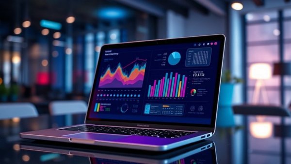 Interactive digital marketing dashboard for auto dealers.