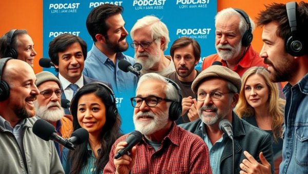 Podcast hosts discussing car body repair on The Big Idea Podcast.