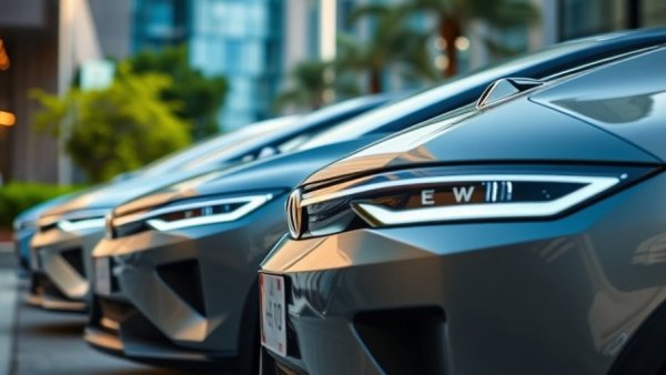 Close-up of bestselling EVs of 2026 showcasing sleek designs.