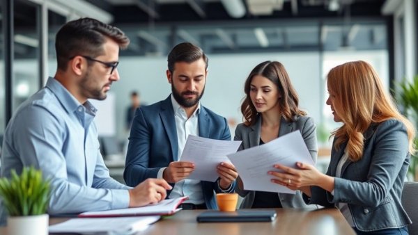 HR professionals evaluating resumes to enhance quality of hire.