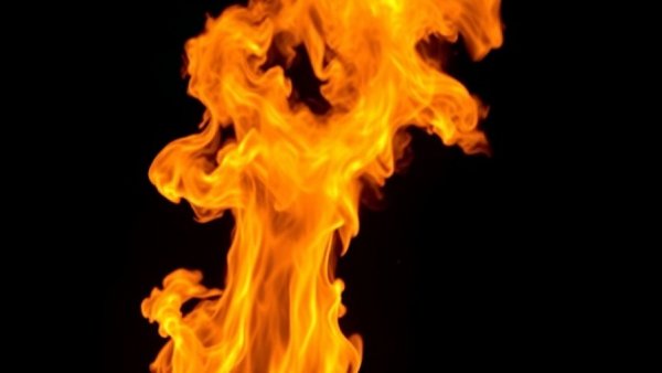 Vibrant flame symbolizing strategies for clan confrontations