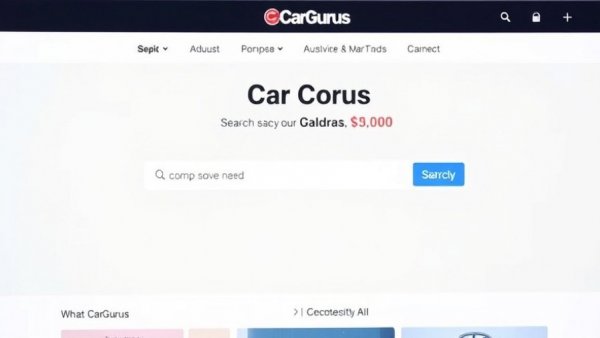 CarGurus Guru conversational AI Canada interface with search bar