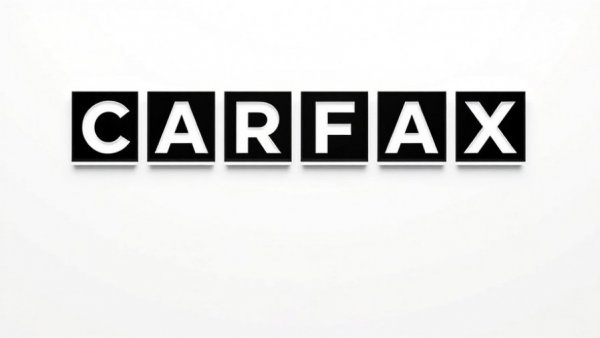 CARFAX logo design related to used car information.
