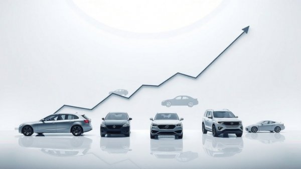 Chart illustrating rising new vehicle prices trend.