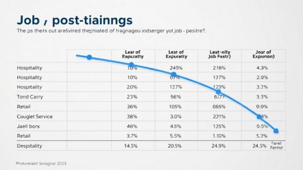 Retail's Mixed Performance: Decline in job postings chart