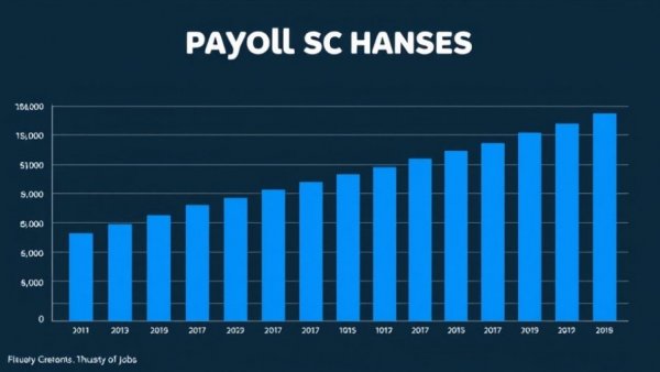 August 2026 jobs report payroll growth by industry chart.