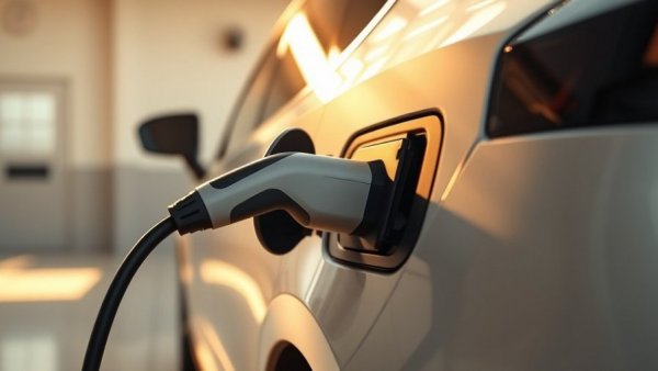 Affordable electric vehicle charging in a well-lit garage