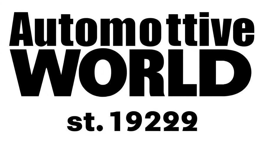 Automotive World logo est. 1992 in black