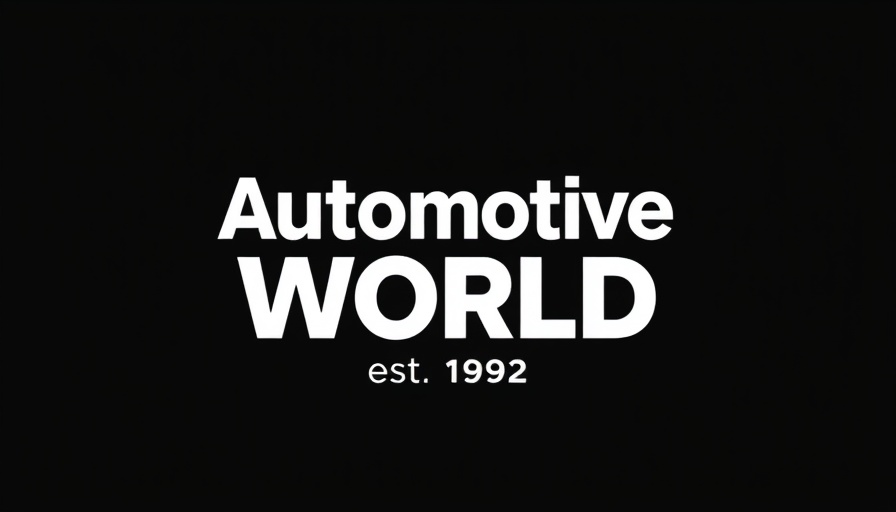 Renewable energy in automotive logo from Automotive World.