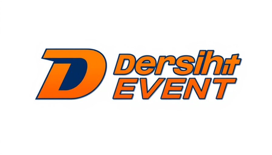 Digital dealership event logo with modern design