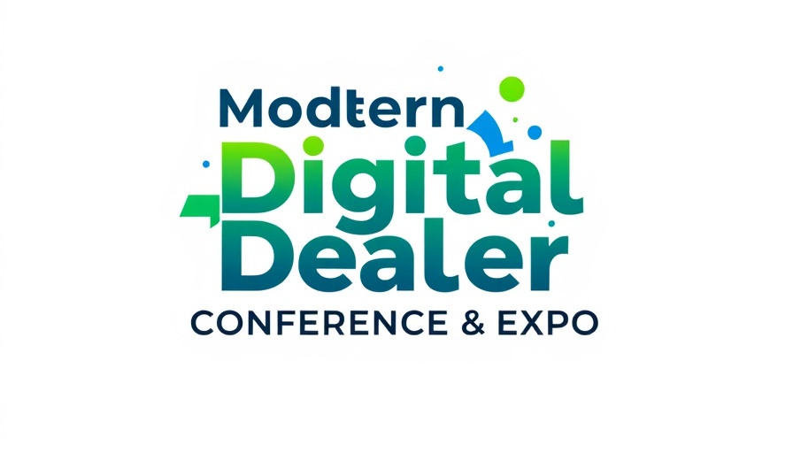 Digital Dealer Conference logo with abstract elements