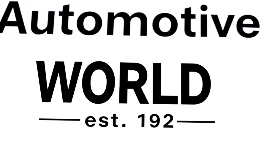 Automotive World logo, renewable energy in automotive