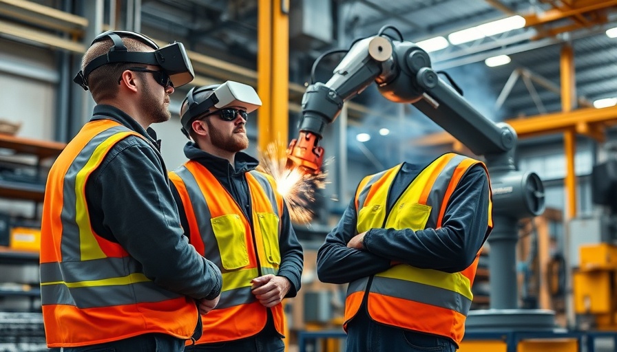 AI-enhanced robotic welding in dealership service.