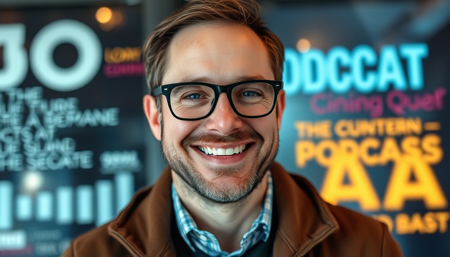 Customer Success podcast cover with smiling man.