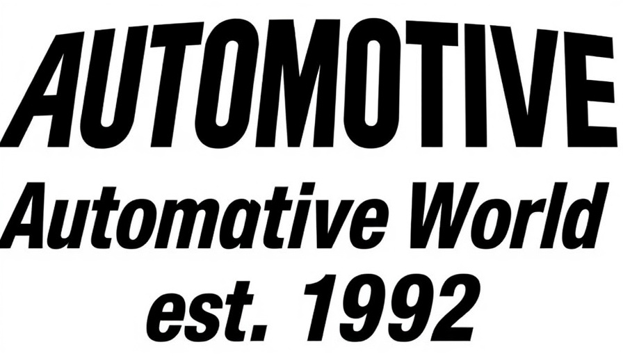 Automotive World logo, established 1992.