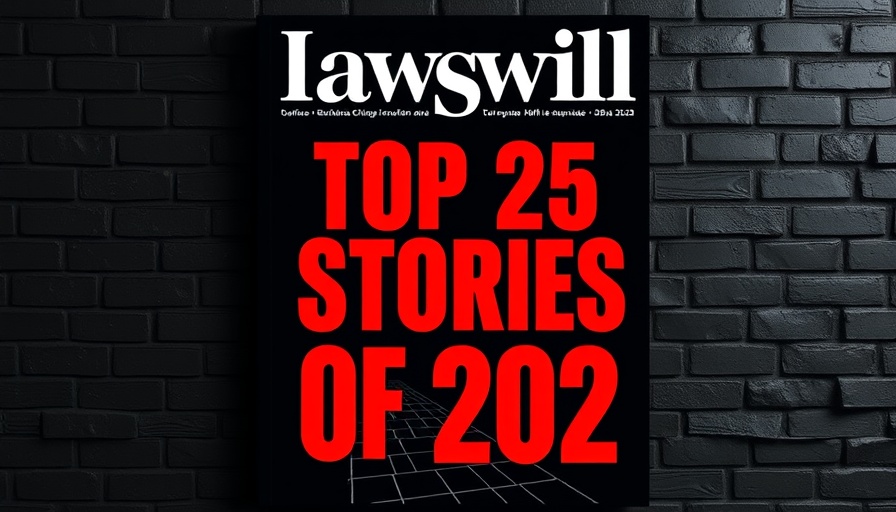 Magazine cover showcasing top 25 stories of 2024 on a brick wall.