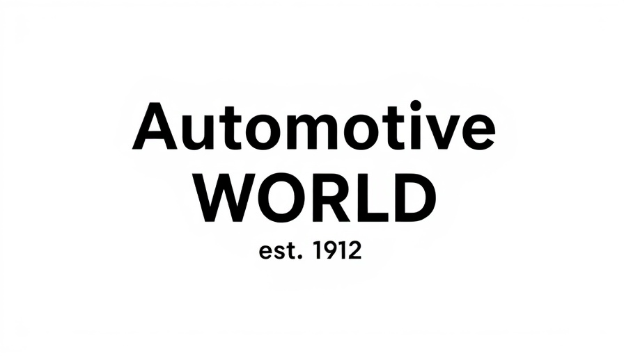 Automotive World logo, established in 1992, ABB automotive paint shop.