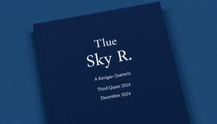 Blue Sky Report cover for dealership market analysis.