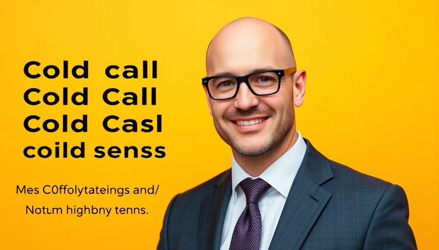 B2B Sales Strategies cold call course advertisement.