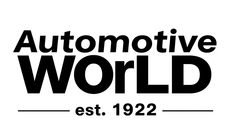 Automotive World logo, established 1992, black text on white background.