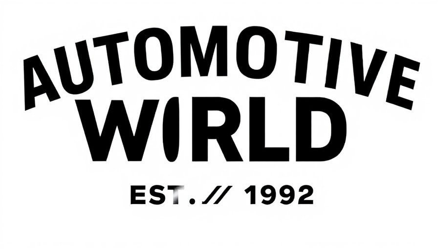 Automotive World logo established 1992 in bold black text on white