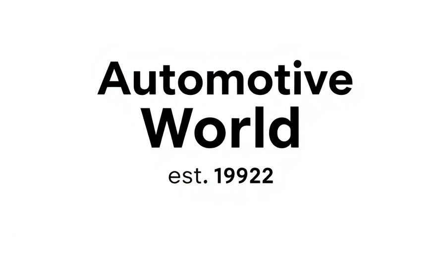 Automotive World logo est. 1992, RIDEVU entertainment.