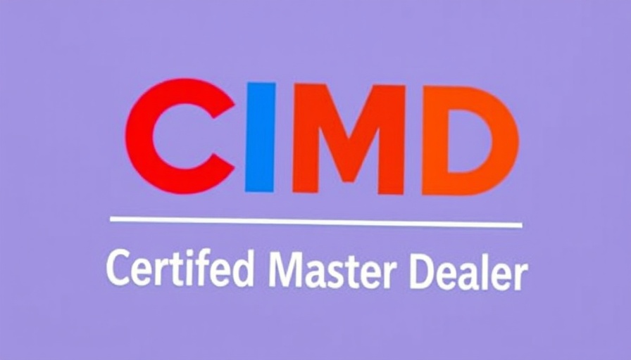 NIADA CMD Certified Master Dealer Program logo.