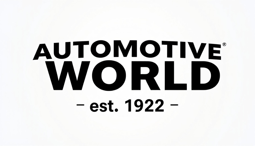 Automotive World logo emphasizing innovation and heritage.